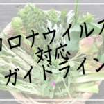 コロナウイルス対応方針について